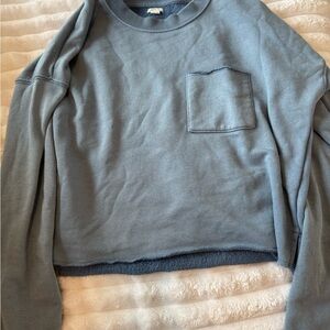 Aerie Women's Gray Crewneck Top